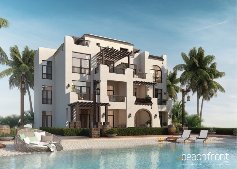 Студия в CALA Sahl Hasheesh на продажу | 59,6 м² | Частичный вид на море