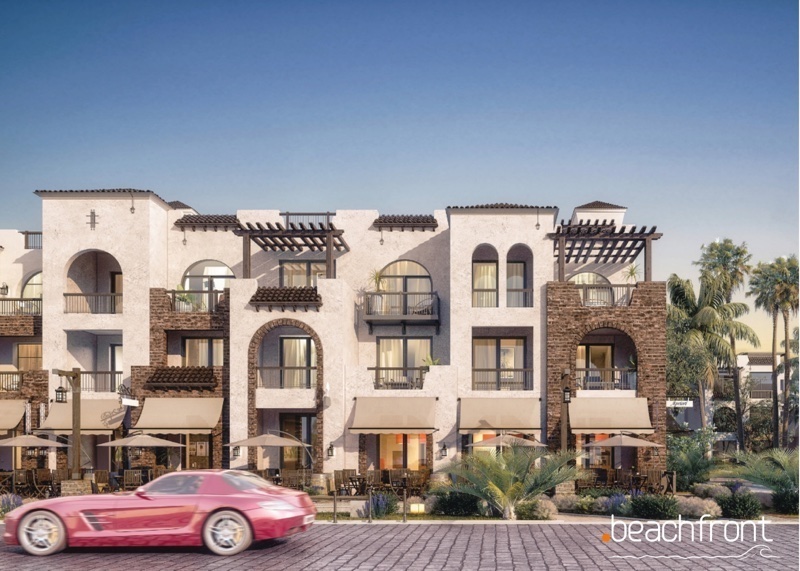 Апартаменты с 2 спальнями в CALA Sahl Hasheesh | 112,1 м² | Вид на бассейн