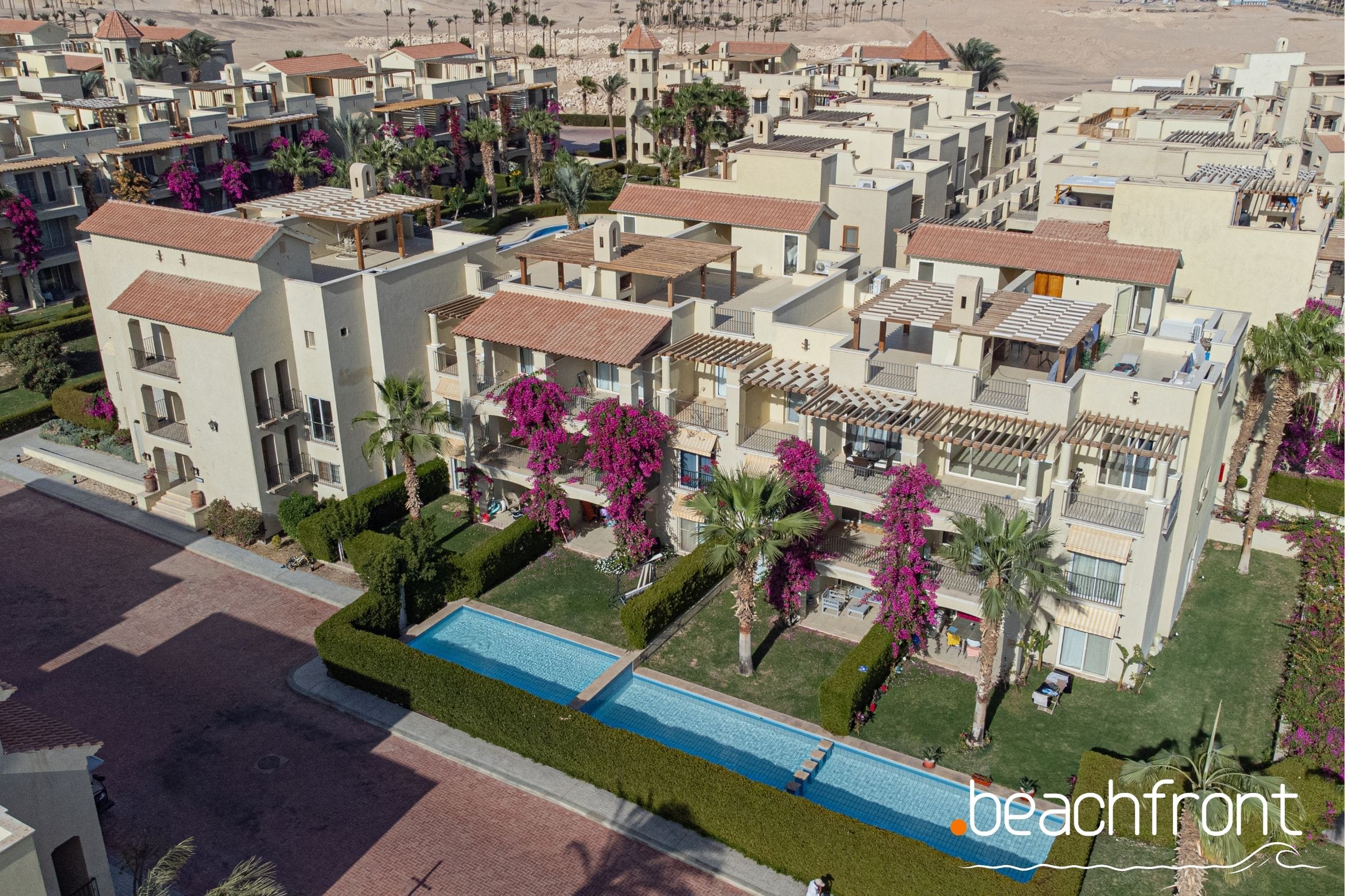 Апартаменты с 2 спальнями и садом в Veranda Sahl Hasheesh