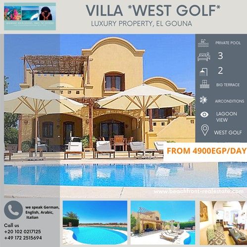 VILLA WITH PRIVAT POOL *WEST GOLF`*